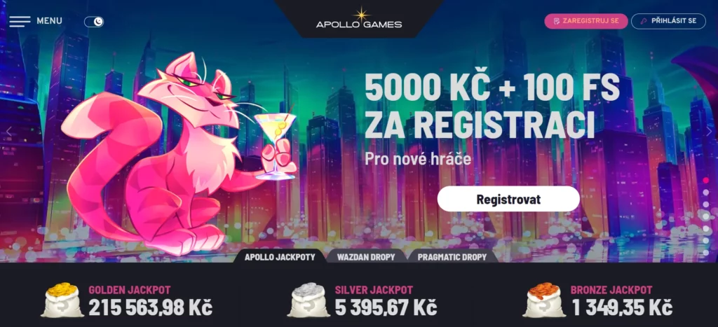 Apollo Games – Recenze casino