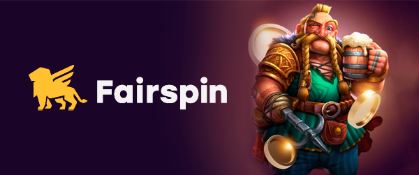 Bonus za 1 vklad až 100% & 30 FS od Fairspin