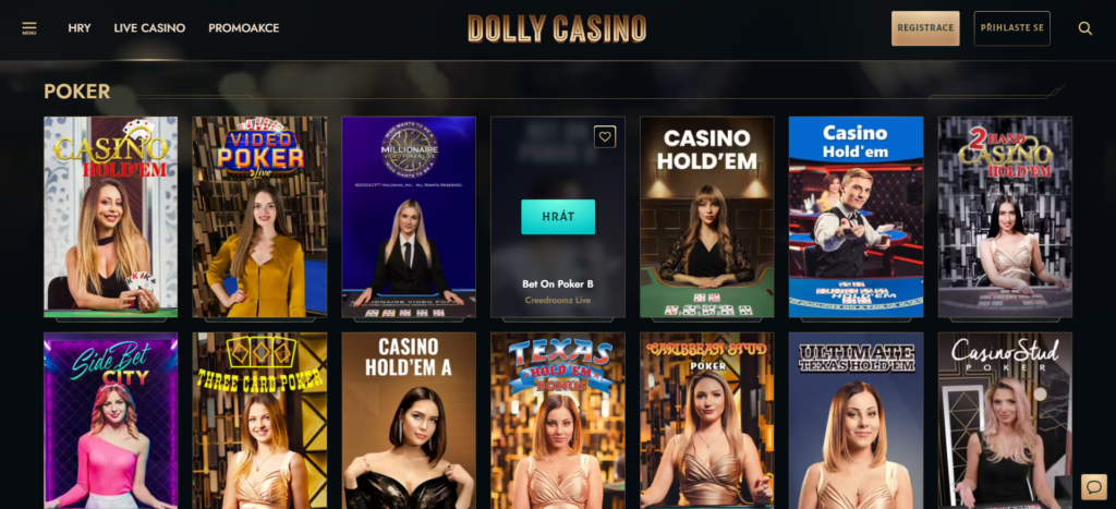 Pokerová herna Dolly Casino