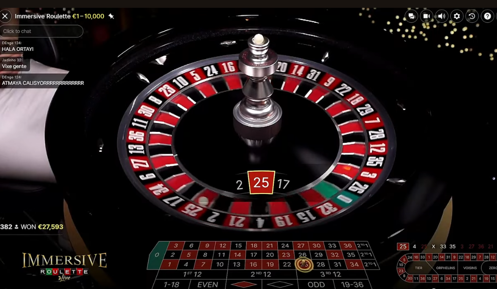 Imerzívna ruleta