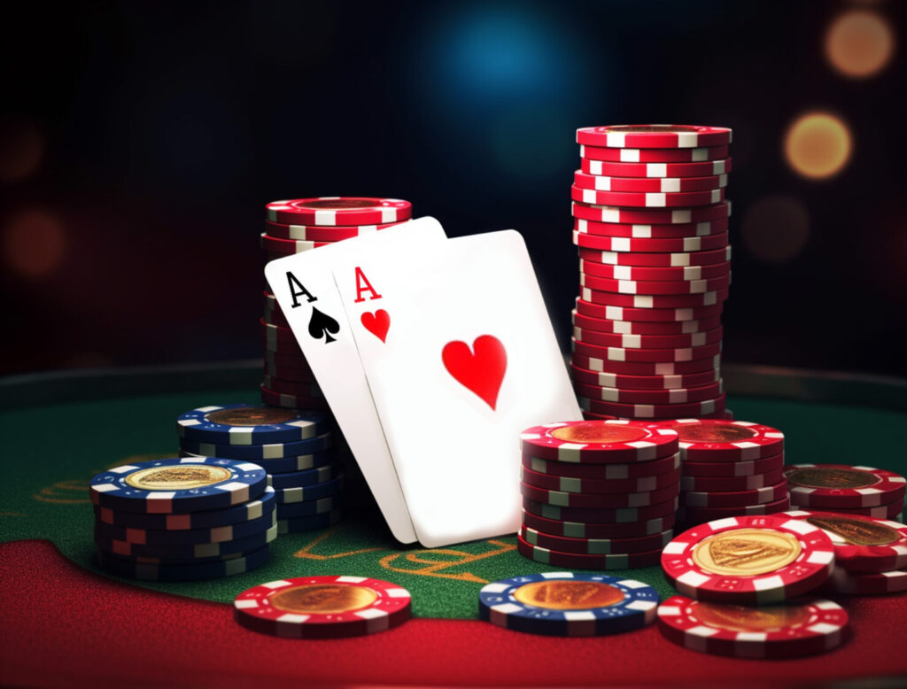 Сasino cards and chips