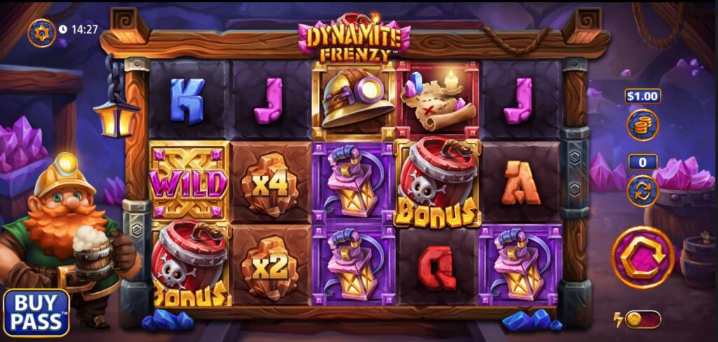 Dynamite Frenzy Gameplay