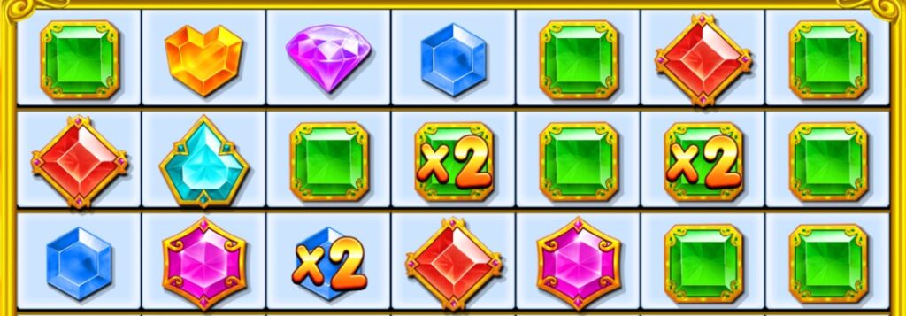 Jewel Rush Random Multiplier Feature