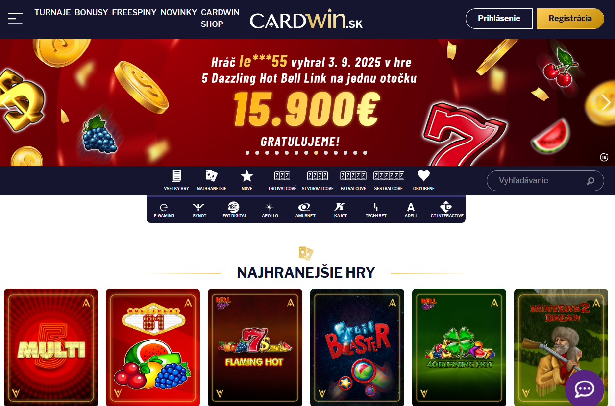 Cardwin casino