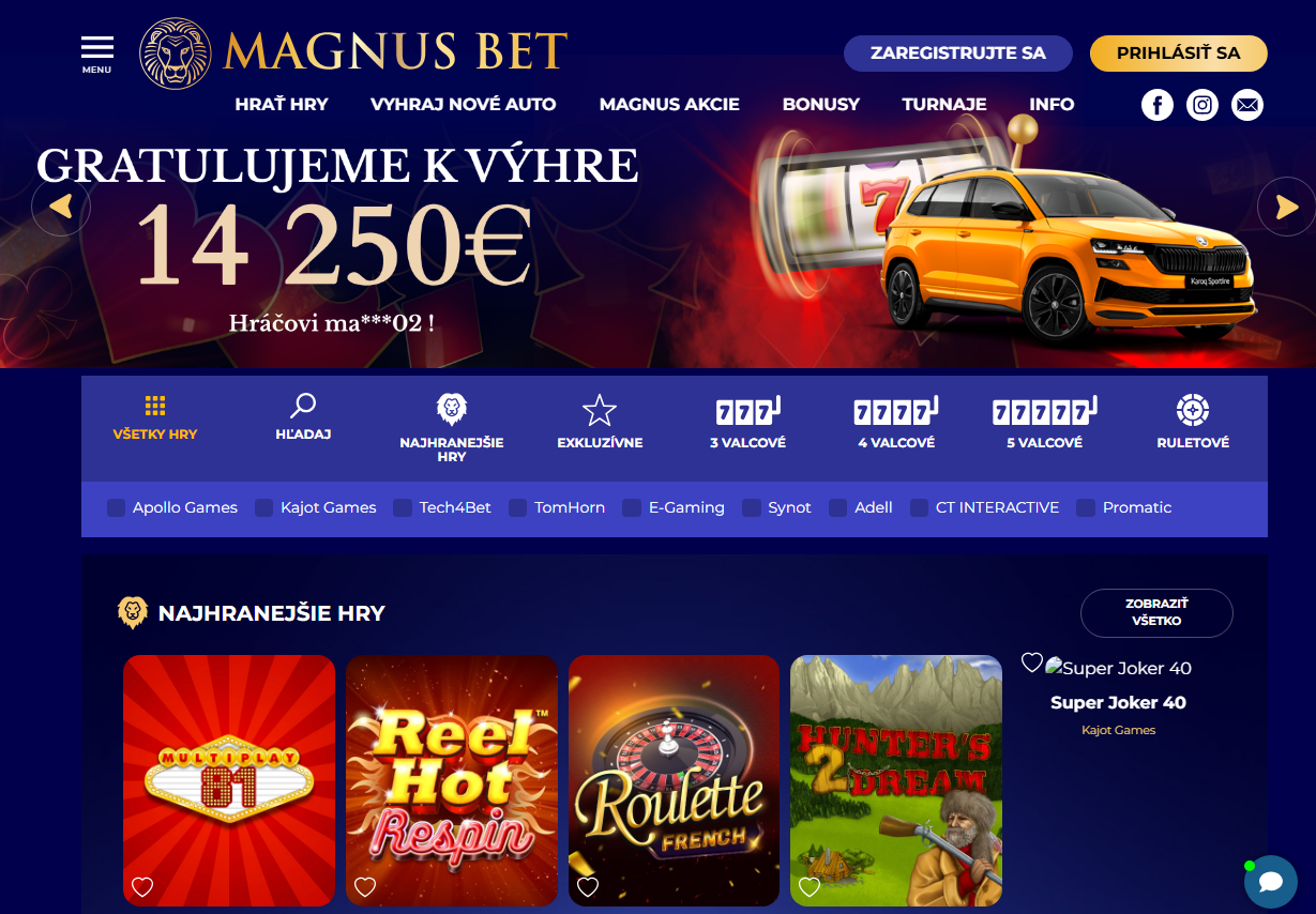 Magnusbet Casino